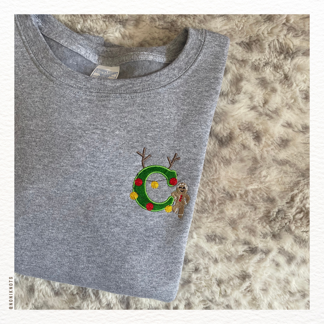 Sudadera Iniciales Navideñas